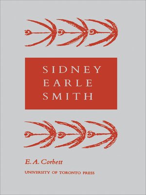 cover image of Sidney Earle Smith